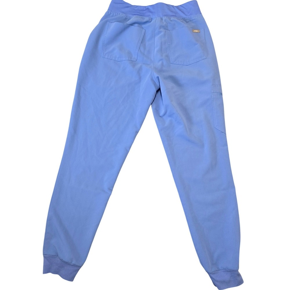 FIGS Scrub Set Womens Blue Jogger Pants V-Neck Top Medical Uniform Bundle - Picture 5 of 16